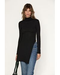 Grimelange - Lange Blouse Met Slim Fit En Col - Lyst