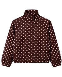 Vero Moda - Vmkayla High Neck Jasje Met Polkadots - Lyst