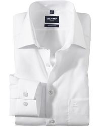 Olymp - Luxor Modern Fit Overhemd Met Lange Mouwen - Lyst