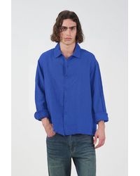 Giesto - Loose-Fit Cotton Long-Sleeve Shirt - Lyst