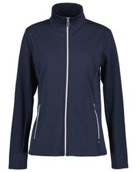Luhta - Ilvesoja Fleece Sweater Met Rits - Lyst