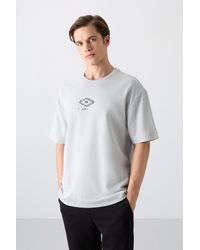 TOMMY LIFE - Oversized Cotton-Blend Logo T-Shirt - Lyst
