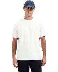 No Excess - T-Shirt Crewneck Solid Basic Stretc - Lyst
