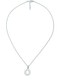 Orphelia - 'Jasmine' 925 Sterling Chain With Pendant - Lyst