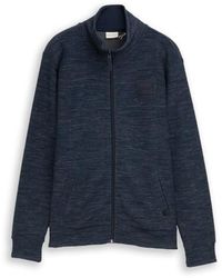 Tom Tailor - Structured Sweat Jacket - Lyst
