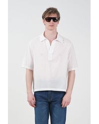 Giesto - Cotton Poplin Short-Sleeve Shirt - Lyst