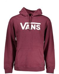 Vans - Hoodies & Sweatvesten ,Bruin ,Katoen Gezellige Fleece Hoodie Met Logo - Lyst