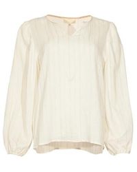 Maicazz - Mouranti Blouse Sp26.20.516 Sand Stripe - Lyst
