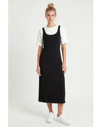 Happiness İstanbul - Sleeveless Midi Jersey Slip Dress - Lyst