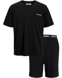 Jack & Jones - Korte Shortama Pyjamaset Jaceverest - Lyst