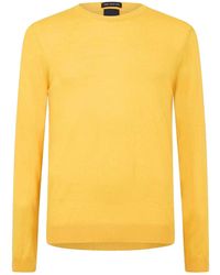 BOSS - Crew Neck Regular Sweater Top - Lyst
