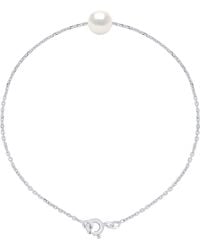 Ateliers Saint Germain - Bracelet Real Cultured Freshwater Pearl Round 7-8 Mm - Lyst