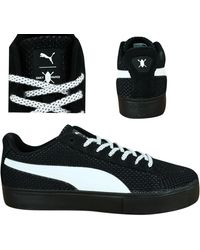 PUMA - X Daily Paper Lace Up Lo Textile Trainers 363457 01 B77D - Lyst