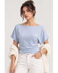 MixRay - Damen Baumwollbluse - Lyst