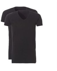 Ten Cate - 30847 Basic V-Shirt Long 2-Pack - Lyst