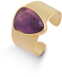 Luxenter - Sheak Natürlicher Amethyst Ring - Lyst