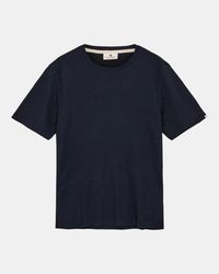 Anerkjendt - 901754 Akkikki S/S Waffle Tee Sky Captain - Lyst