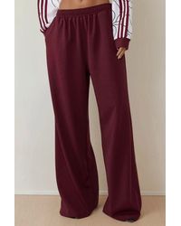 Hiccup - Wide Leg Jersey Pants With Elastic Waist - Lyst