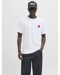 Jack & Jones - Jjbrandy Tee Ss Crew Neck Ln - Lyst