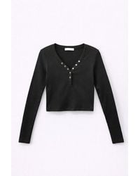 MixRay - Cotton Blouse - Lyst
