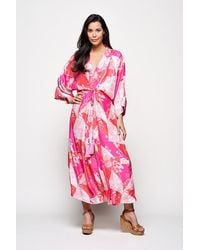 Mart Visser - Caroline Tensen Islay Kimono Jurk Multi - Lyst