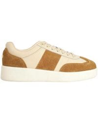 Dune - "Enticing" Sneaker Für Damen, Wildleder, Plattform-Absatz - Lyst