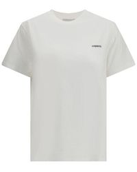 Coperni - Witte Katoenen T-Shirt - Lyst