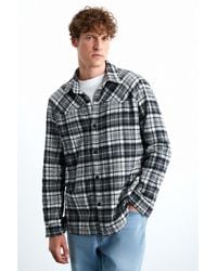Grimelange - Relaxed Plaid Long Sleeve Shirt - Lyst