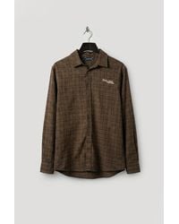 Giesto - Relaxed Fit Plaid Poplin Shirt - Lyst