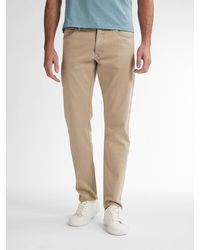 Petrol Industries - Russel Gekleurde Regular Tapered Fit Jeans Flamingobreeze - Lyst
