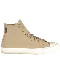 Converse - Leather Sneaker - Lyst