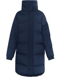 Dreimaster - Winterjas Met Vulling Marine - Lyst