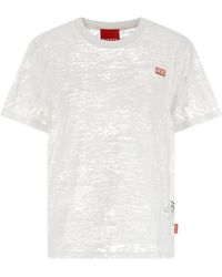 DIESEL - Witte Katoenen Sportkleding - Lyst