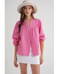 MixRay - Muslin Cotton Shirt - Lyst