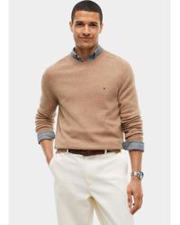 Tommy Hilfiger - Pullover Lambswool Crew Neck Mw0Mw36535/Rfg - Lyst
