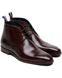 Ben Sherman - London Brush Off Leather Boots - Lyst