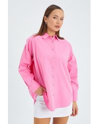 MixRay - Long Sleeve Cotton Shirt - Lyst