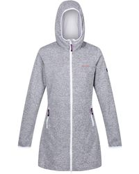 Regatta - Ladies Bloomfield Marl Longline Fleece Jacket (Heather/ - Lyst