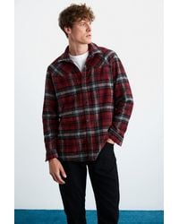 Grimelange - Relaxed Plaid Long Sleeve Shirt - Lyst