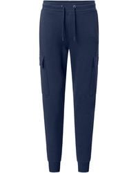Joop! - Jersey Broek Cargo Zakken Katoen - Lyst