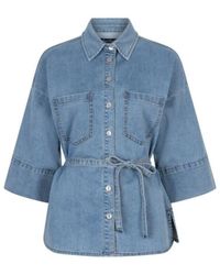 Red Button - Mia Denim Long Jacket - Lyst