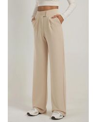 Hiccup - High Waist Elastic Crepe Palazzo Pants - Lyst