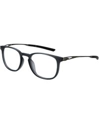 Nike - Graue Titan Optische Rahmen Runder Stil - Lyst