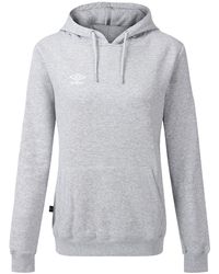 Umbro - Ladies Club Leisure Hoodie (Dark Marl/ - Lyst