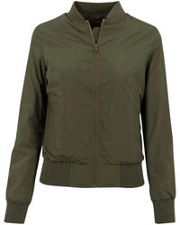 Urban Classics - Lights Bomberjack (Donkere Olijf) - Lyst