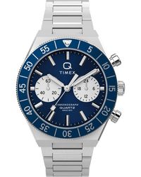 Timex - Q Continental Watch Tw2Y55900 Stainless Steel - Lyst