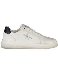 Calvin Klein - Leather Sneaker - Lyst