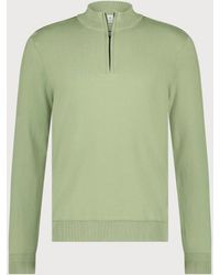 BLUE INDUSTRY - De Half Zip Pullover - Lyst