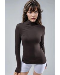 Busem - Slim Fit Half Turtleneck Blouse - Lyst