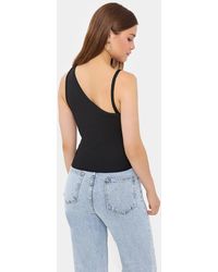 Hiccup - Strap Detail Sleeveless Cropped Top - Lyst
